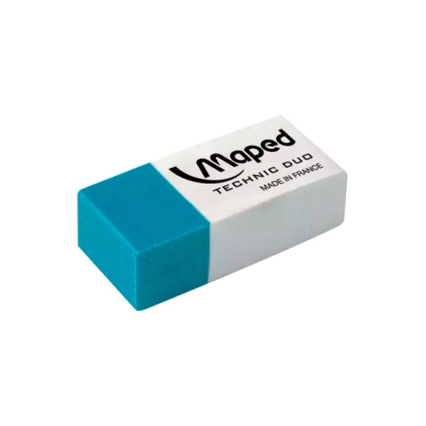 Goma Maped Blanca - Azul