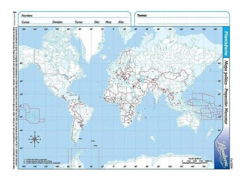 Mapa N° 3 político