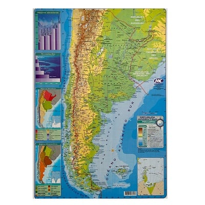 MAPA N°6 FÍSICO-POLÍTICO