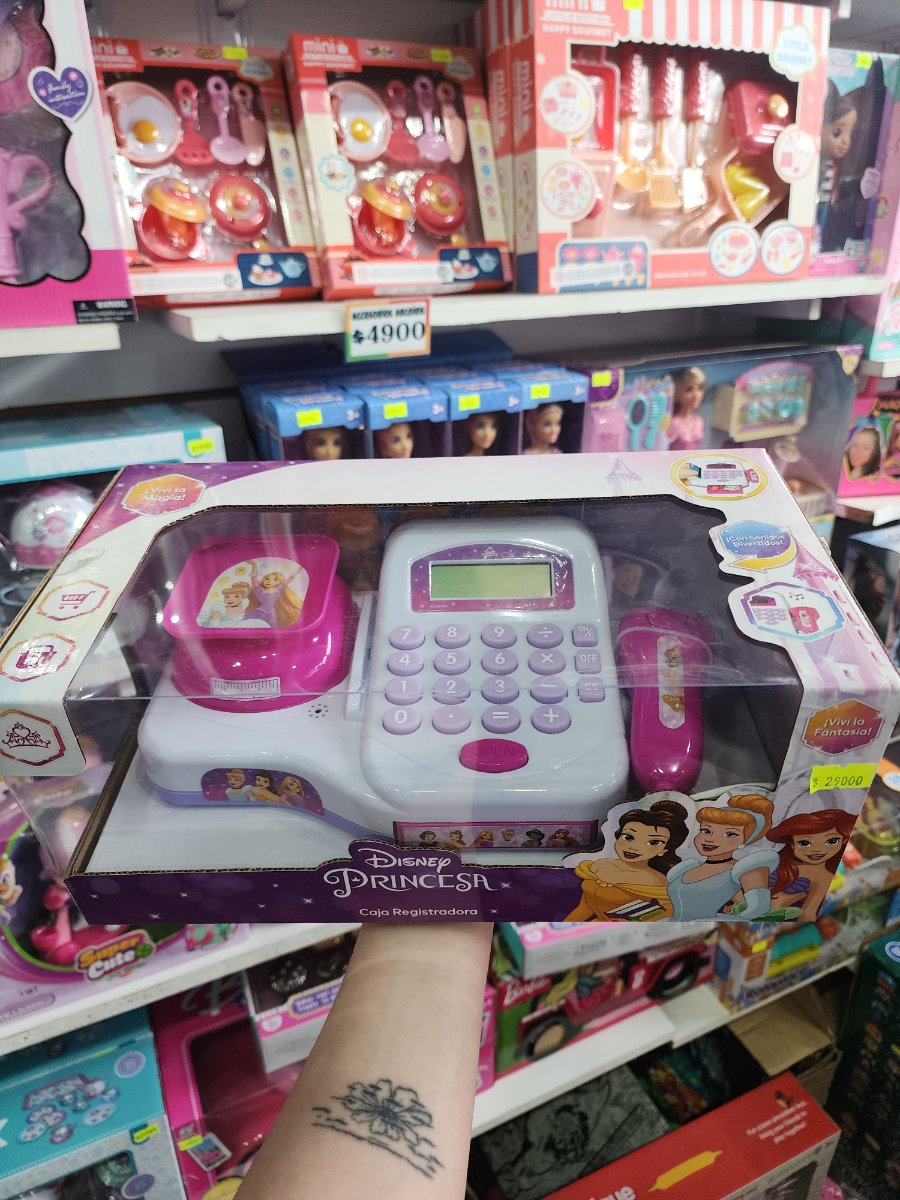 Caja registradora princesa