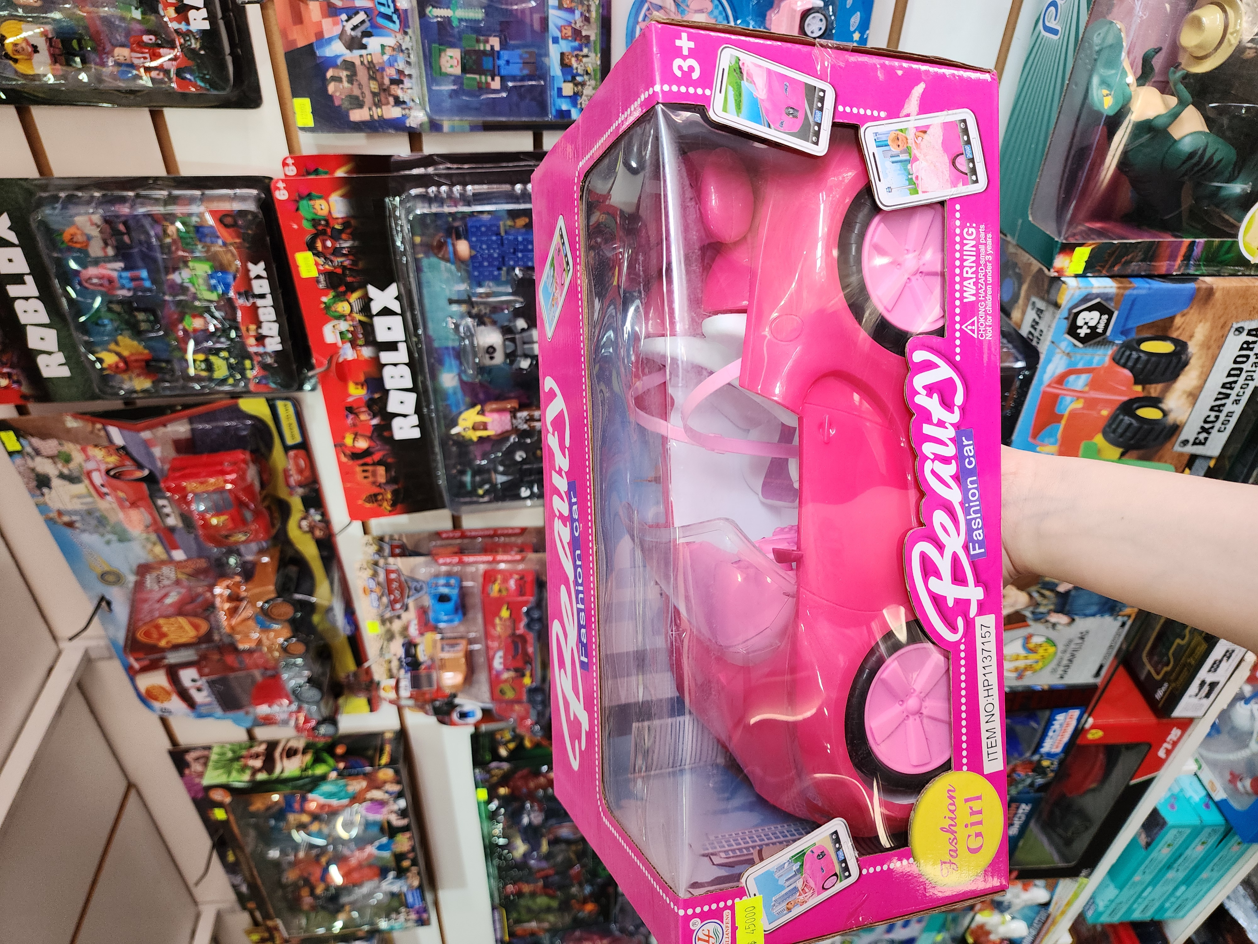 Auto para Barbie con sonido