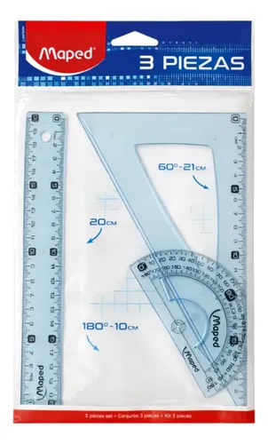 Set de geometría Maped