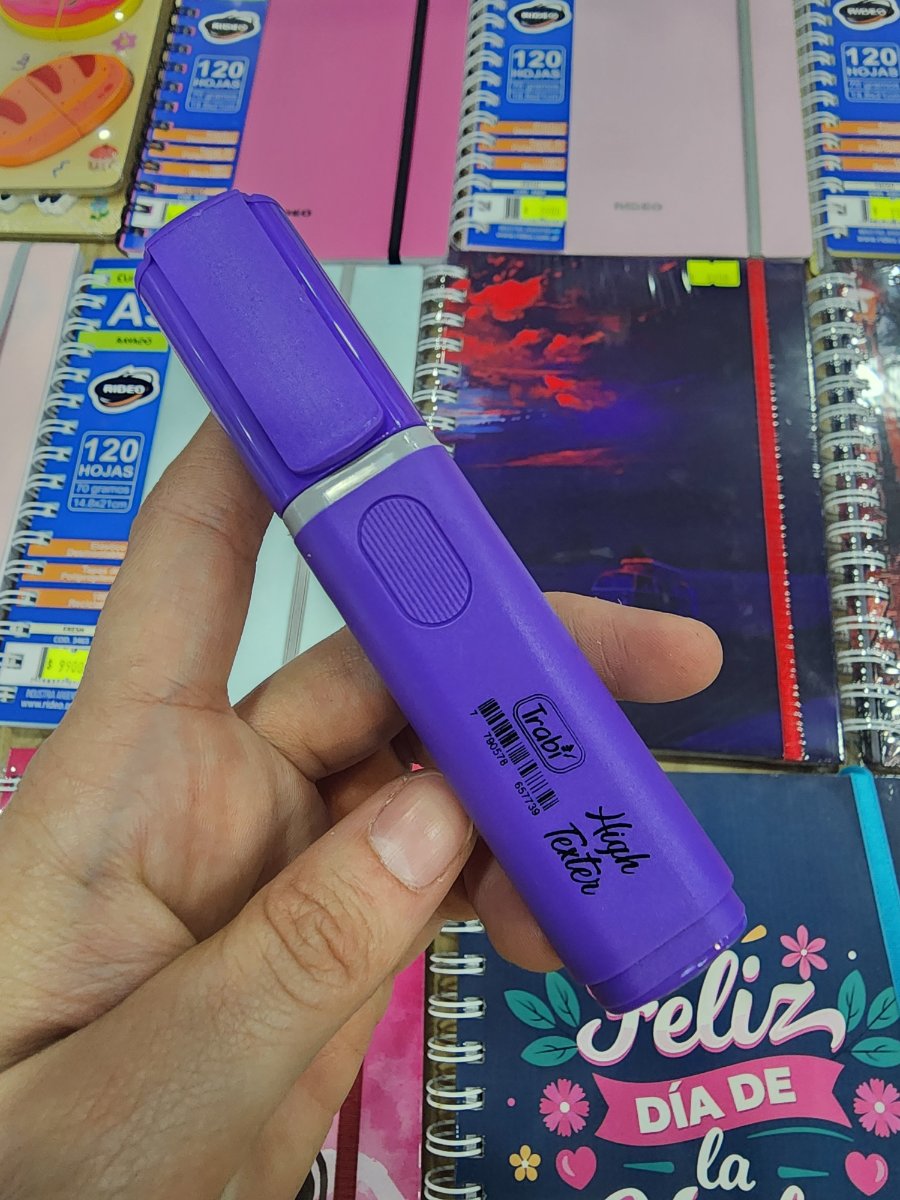 Resaltador grueso — Violeta