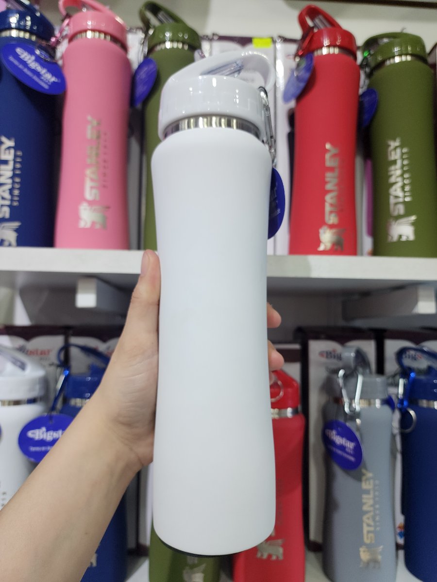 Botellita térmica 500ml — Blanco