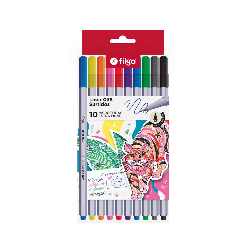 Microfibras x10u Filgo
