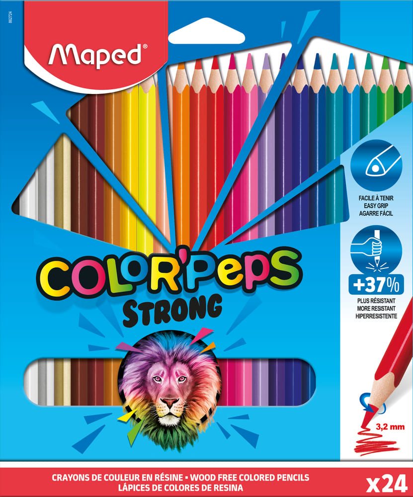 Lápices de colores x24u Maped