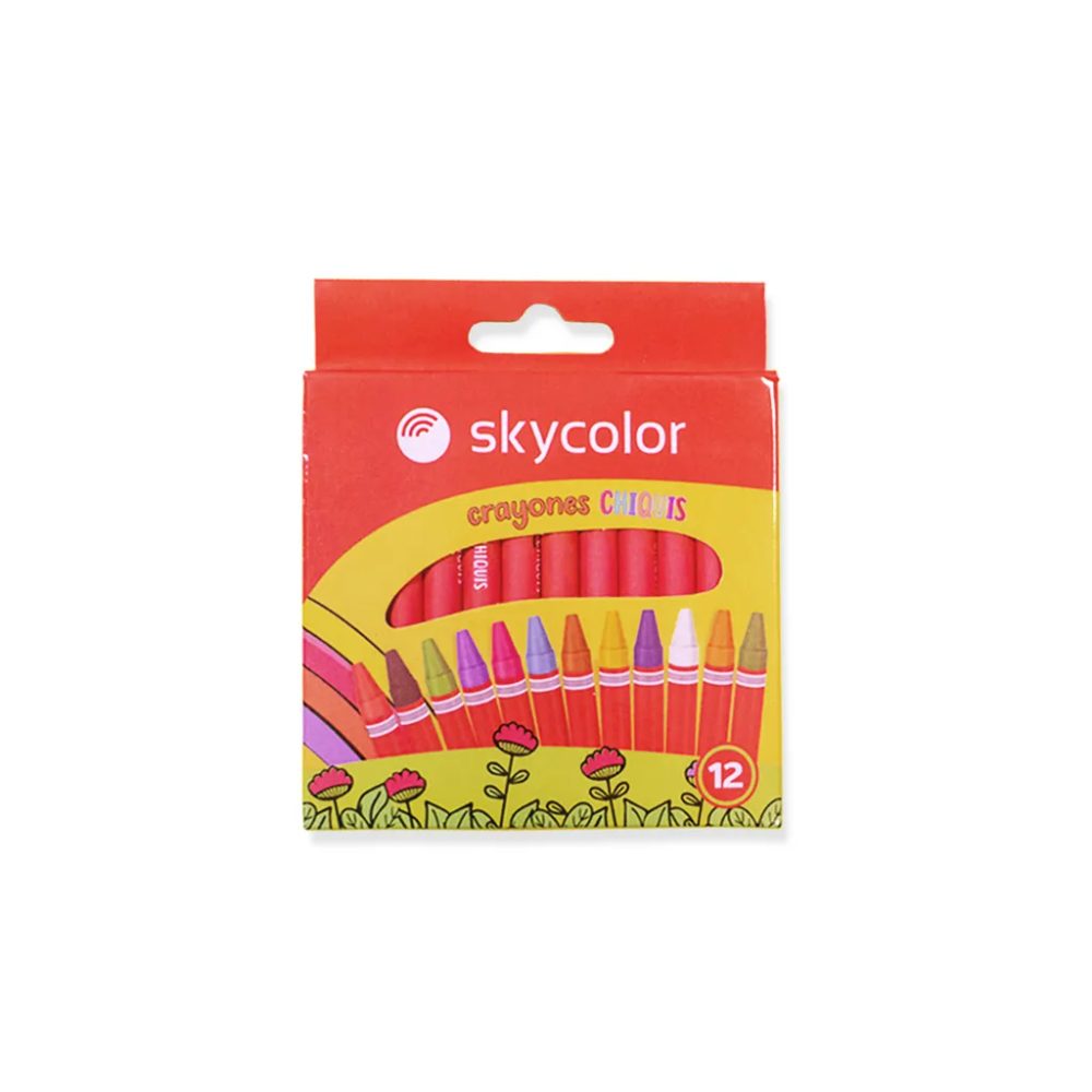 Crayones x12u Skycolor
