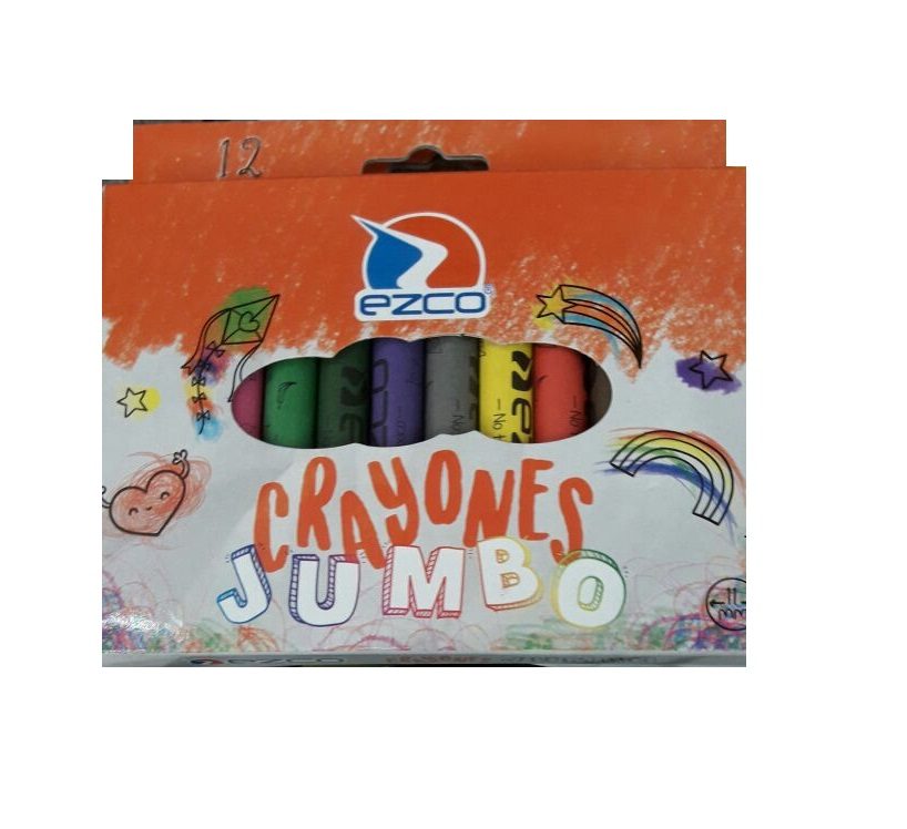 Crayones Jumbo x12u Ezco