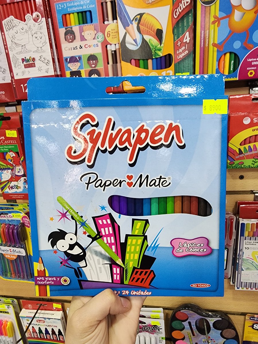 Lápices de colores x24u Sylvapen