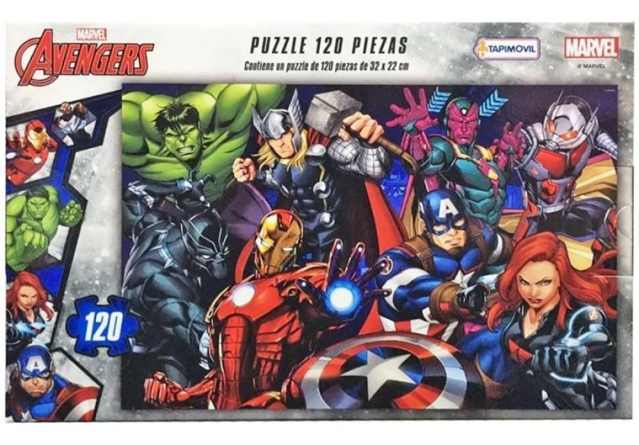 Rompecabezas Avengers 120 piezas