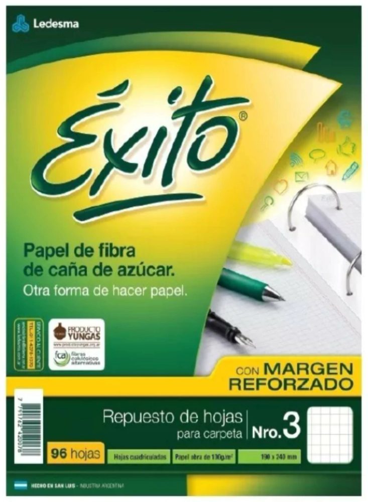 Hojas Éxito x96 (100 g)