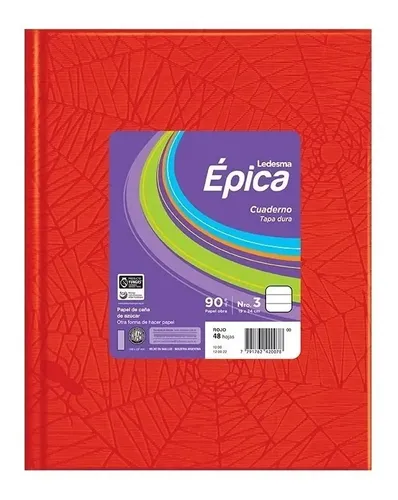 Cuaderno Nro 3 — Rojo