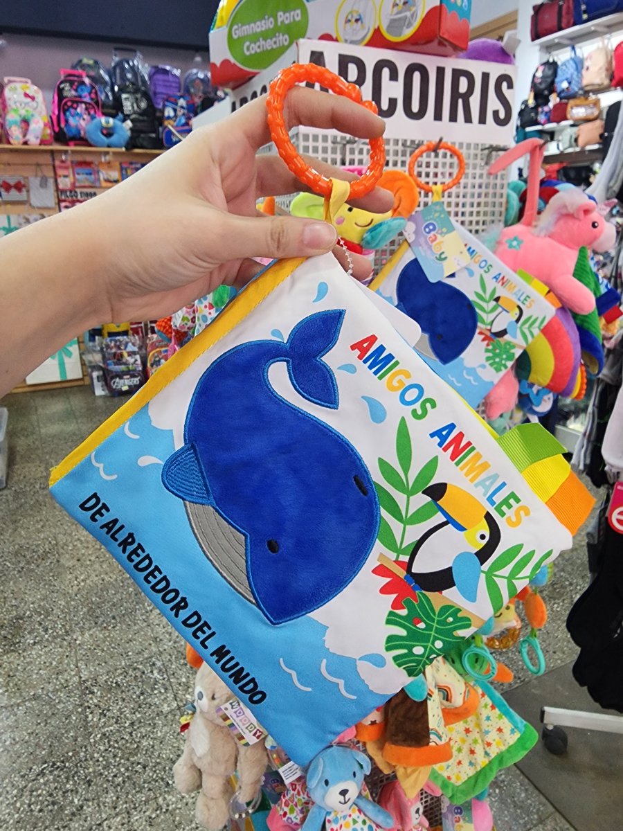 Libro de tela sensorial