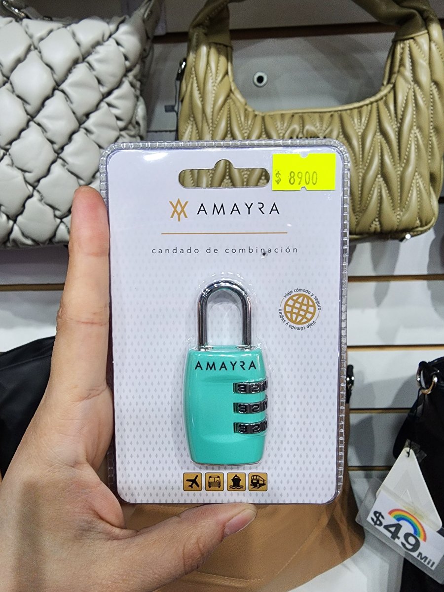 Candado de seguridad Amayra