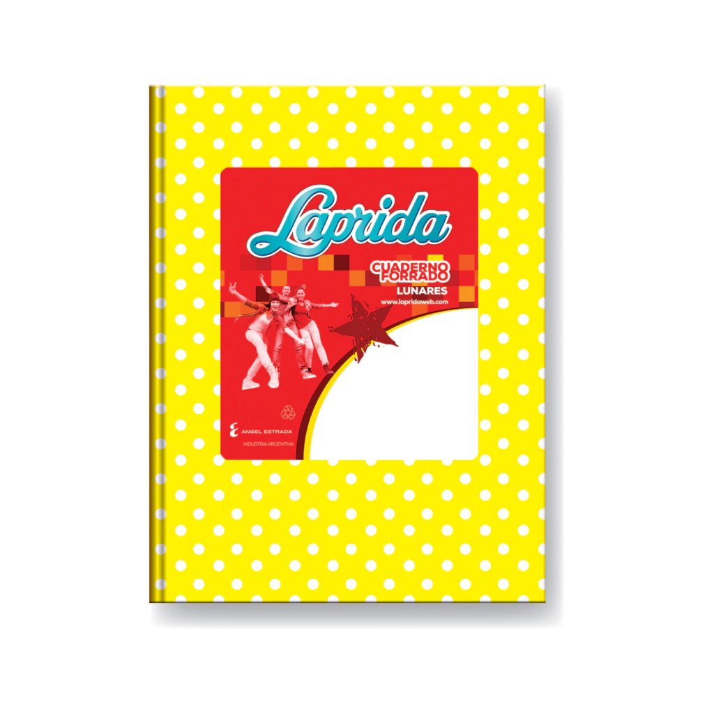 Cuaderno N°1 50hojas — Lunar amarillo