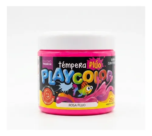 Tempera fluo — Rosa fluo